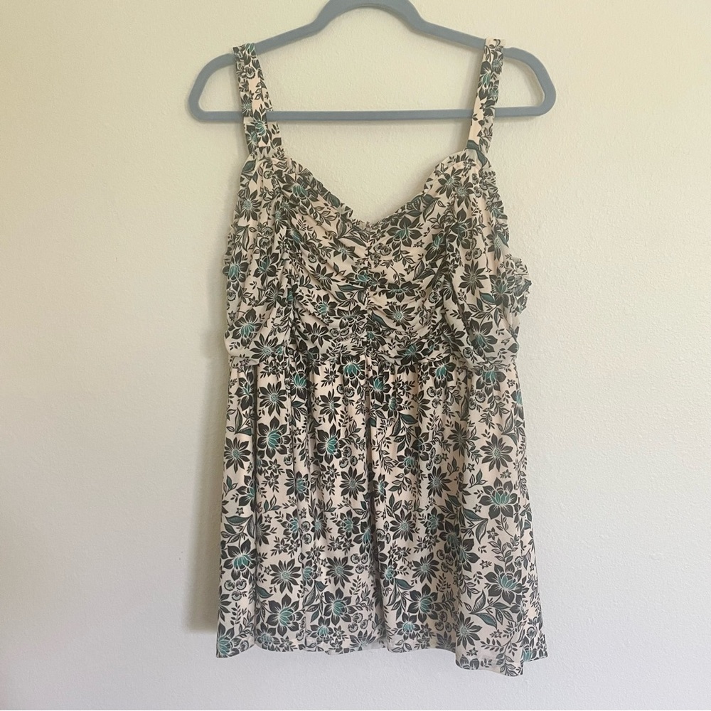 Torrid Floral Baby Doll Top - Picture 4 of 12